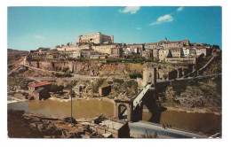 ESPAÑA // TOLEDO // VISTA GENERAL Y PUENTE DE ALCÁNTARA // 1960 - Toledo