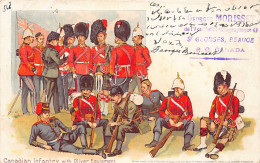 Canada - Canadian Infantry With Oliver Equipment - LITHO - Publ. The Toronto Lithographing Co.  - Sin Clasificación