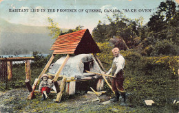 Canada - Province De Québec - Le Four à Pain - Ed.Novelty Mfg. & Art Co.  - Autres & Non Classés