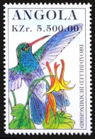 Angola 1996 MNH, Birds, Broad-billed Hummingbird (Cynanthus Latirostris) - Colibris