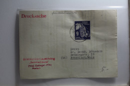 DDR 276 Auf Brief Als Einzelfrankatur Drucksache #BA348 - Otros & Sin Clasificación