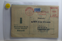 BRD Banksparbuch Mit Maschienenstemnpel 1949 #BA264 - Other & Unclassified