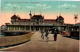 URUGUAY / MONTEVIDEO /  HOTEL Y TERRAZA POCITOS - Uruguay