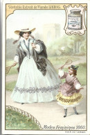CHROMO - Véritable Extrait De Viande LIEBIG - Modes Féminines 1860 - Liebig