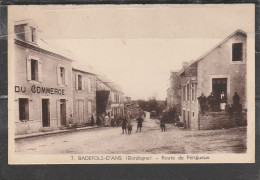 24 - BADEFOLS D' ANS - Route De Périgueux - Autres & Non Classés