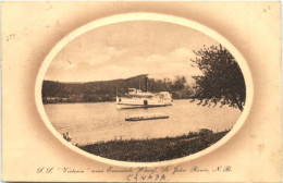 SS Victoria Near Evandale Wharf - St. John River - Altri & Non Classificati