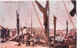 Dover - View Of The Docks - Dover