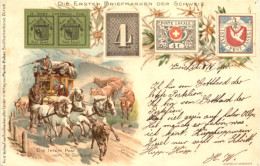 Die Ersten Briefmarken Der Schweiz - Letzte Post Vom St. Gotthard - Sonstige & Ohne Zuordnung