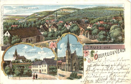 Gruss Aus Oberreidenbach - Litho - Birkenfeld (Nahe)