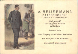 Saarbrücken - A. Beuermann Herrenbekleidung - Saarbruecken