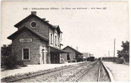 CPA Carte Postale / 69 Rhône, Villeurbanne / B. F. (Berthaud Frères) - 1185 / La Gare, Vue Intérieure. - Villeurbanne