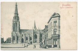 CPA CARTE POSTALE BELGIQUE BRUXELLES-ANDERLECHT L' EGLISE AVANT 1905 - Anderlecht