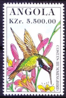 Angola 1996 MNH, Birds, Costa's Hummingbird (Calypte Costae) - Hummingbirds