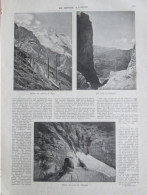 1903  LA PLUS HAUTE STATION  CHEMIN DE FER MONTAGNE JUNGTRAU  Glaciers Eiger Rothstock - Ohne Zuordnung