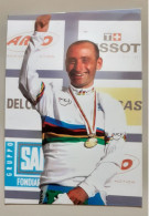 Paolo Bettini  Champion Du Monde Coups De Pédales - Ciclismo