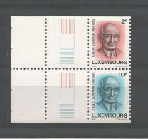 Luxemburg 1986 Grand-Duc Jean Pair Y.T. 1106/1107 ** - Unused Stamps