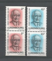 Luxemburg 1986 Grand-Duc Jean Pairs Y.T. 1106/1107 ** - Unused Stamps