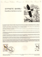 - Document Premier Jour Les Rapaces : LE GYPAETE BARBU - PARIS 22.9.1984 - - Águilas & Aves De Presa