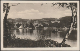 Bowness Bay, Windermere, Westmorland, 1934 - Abraham RP Postcard - Windermere
