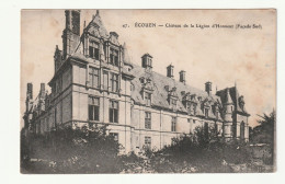 CPA 95 . Ecouen . Château De La Légion D'Honneur . 1916 - Ecouen