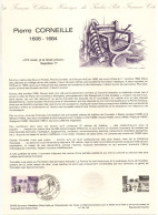 - Document Premier Jour PIERRE CORNEILLE (1606-1684) - ROUEN 29.9.1984 - - Schrijvers