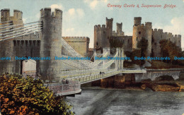 R042348 Conway Castle And Suspension Bridge - Monde