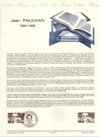 - Document Premier Jour JEAN PAULHAN (1884-1968) - NIMES 27.10.1984 - - Scrittori