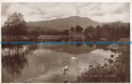 R042354 Teith And Ben Ledi. Callander. Valentine. Photo Brown. No 77518. 1946 - Monde