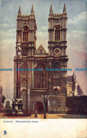 R042363 London. Westminster Abbey. Tuck. Oilette. 1904 - Altri & Non Classificati