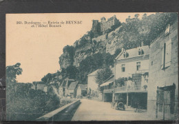 24 - BEYNAC - Entrée De Beynac Et L' Hôtel Bonnet - Otros & Sin Clasificación