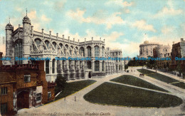 R042380 Lower Ward And St. Georges Chapel. Windsor Castle. Frith - Monde