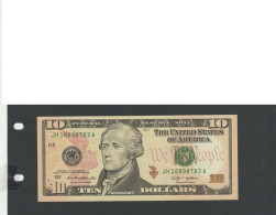 USA - Billets 10 Dollar 2009 NEUF/UNC P.532 § JH 783 - Federal Reserve (1928-...)