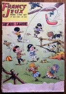 MAGAZINE FRANCS JEUX - 449 - Mai 1965 Avec Encart Double "Le Géant Des Pistes" Et Fiches "sur Deux Notes" - Other Magazines