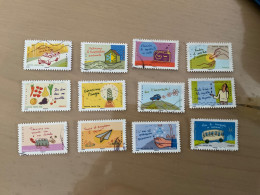 2014, Série Complète Y&T 965/976 (50) - Used Stamps