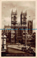 R042464 Westminster Abbey And Victoria Tower. London. RP. 1928 - Altri & Non Classificati