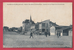 VALRAS - LA - PLAGE          Station Balnéaire Et Climatique - Avenue De La Plage Et La Promenade            34 - Altri & Non Classificati