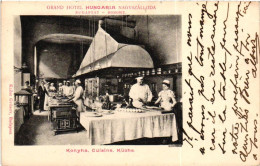 HUNGARY /  BUDAPEST/ GRAND HOTEL / KITCHEN - Hungary