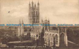 R042483 Gloucester Cathedral From S. E. No 15. 1915 - World