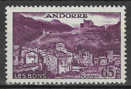 ANDORRE FRANCAIS N°152A* - Cote 10.00 € - Nuovi