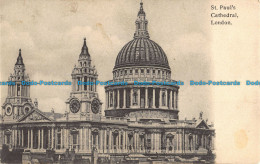 R042496 St. Pauls Cathedral. London. J. J. Samuels. 1907 - Other & Unclassified