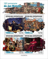 Central Africa  2023 185th Anniversary Of Jan Matejko. Copernicus. (632a) OFFICIAL ISSUE - Otros & Sin Clasificación
