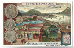 CHROMO - Véritable Extrait De Viande LIEBIG - Ports D'Outre-Mer - Nagasaki - Liebig