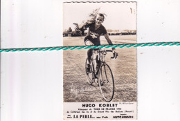 Kaart Carte Hugo Koblet, Vainquer Tour De France (1951), Critérium Des As Et Du Grand Prix Des Nations - Cyclisme