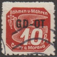 16/ Pof. OT 1, Privat Perforation 10 3/4 - Unused Stamps