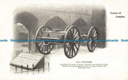 R042538 Tower Of London. Gun Carriage. Wellington - Sonstige & Ohne Zuordnung
