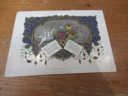 Porceleinkaart - Carte Porcelaine, Lith G Jacqmain , Gand, 14.50 Cm X 11 Cm - Porcelana