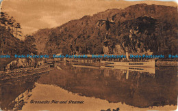 R042926 Trossachs Pier And Steamer. Valentine - World