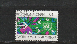 Nations Unies (Vienne) YT 29 Obl : Communications - 1983 - Oblitérés