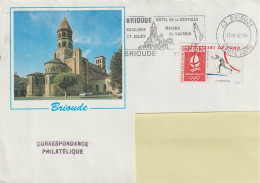 FT 67 . 37 . Brioude .  Affranchissement . Enveloppe Illustrée . - Maschinenstempel (Werbestempel)