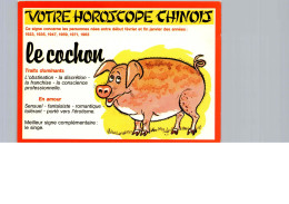 Le Cochon, Votre Horoscope Chinois, Edition Lyna-Paris - Astrologie